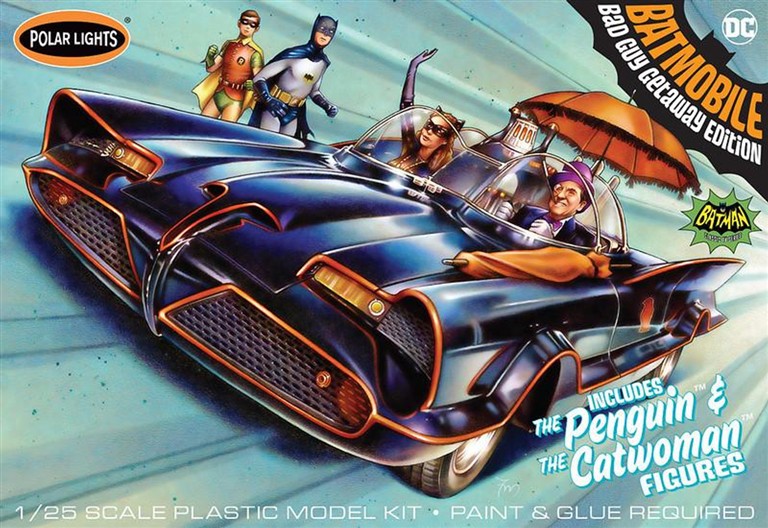 BATIMOVILE 1966 w/CATWOMAN & PENGUIN. BOX ART : https://www.scalemates.com/products/img/9/1/9/149391