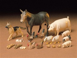 LIVESTOCK SET No. 1 FARM ANIMALS.  BOX ART : https://www.scalemates.com/products/img/5/6/1/132561-10