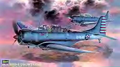 SBD-3 DAUNTLESS. U.S. NAVY DIVE BOMBER