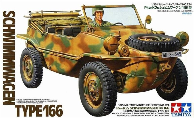 GERMAN SCHIMMWAGEN TYPE 166.