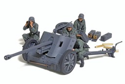5cm ANTITANK GUN PAK 38 w/ ACCESORIES AND CREW.