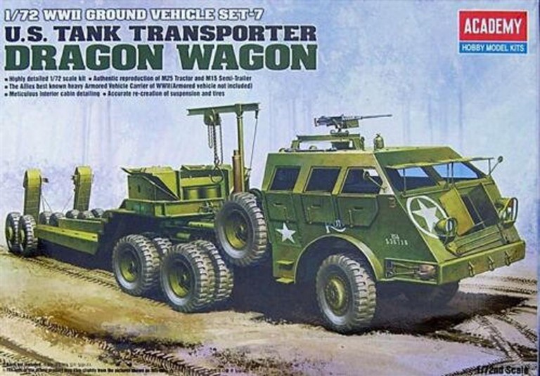 U.S. DRAGON WAGON ARMY TANK TRANSPOTER.