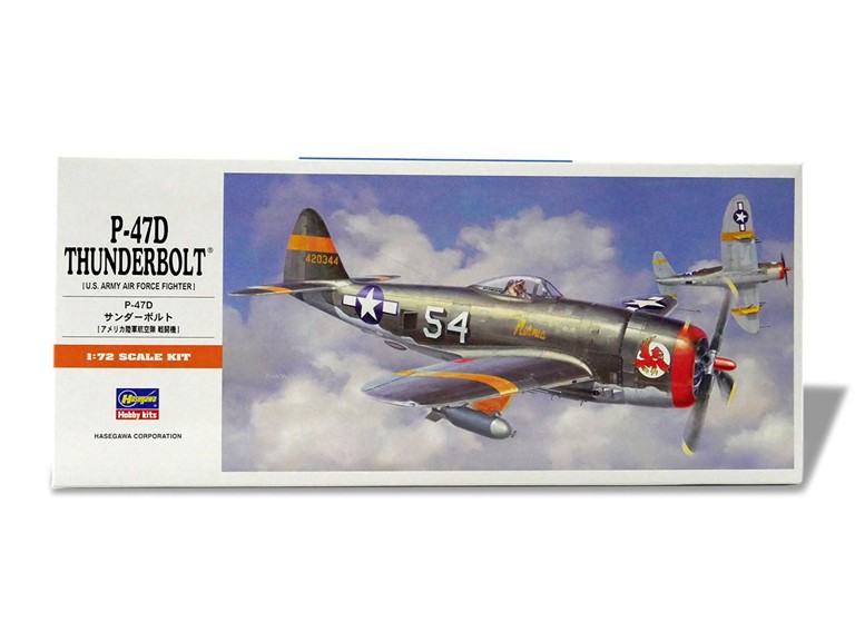 P-47D THUNDEBOLT. ALTAMENTE DETALLADO EN CABINA Y SUPERFICIES DE CONTROL, PANELES NEGATIVOS, 