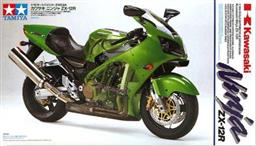 KAWASAKI NINJA ZX-12R MOTORCYCLE. DETAILED 4 STROKE ENGINE, ALUMINIUM MONOCOQUE FRAME AND TRANSPAREN